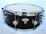 14x5.5 12ply Black Glass Glitter Snare Drum